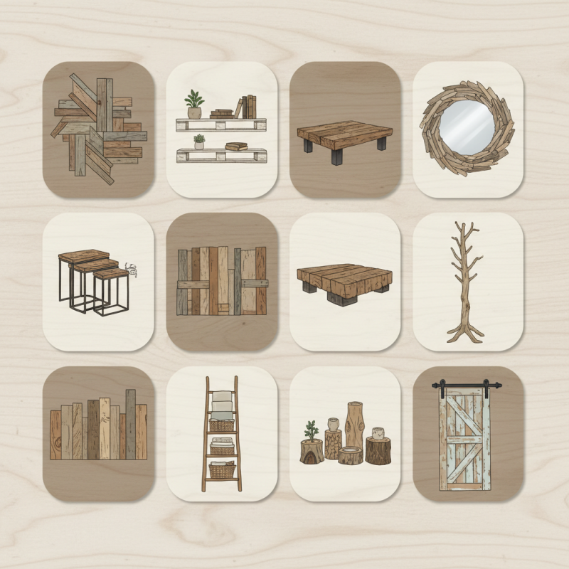 Top 10 Creative Uses for Recycled Wood in Home Decor?