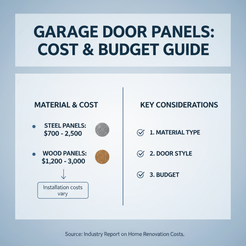 10 Essential Tips for Choosing Garage Door Panels Wisely