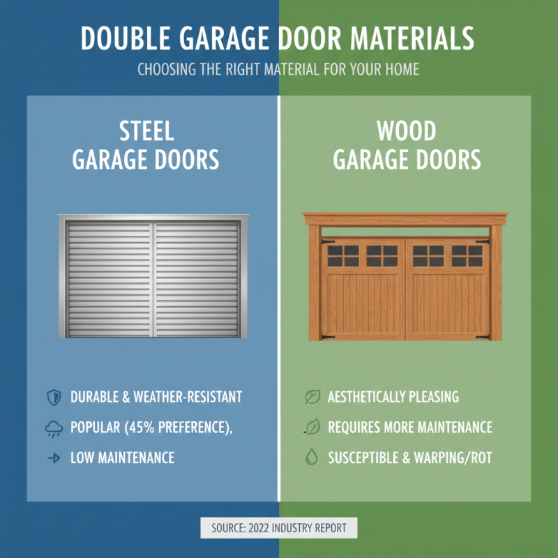 How to Choose the Best Double Garage Door for Your Home?
