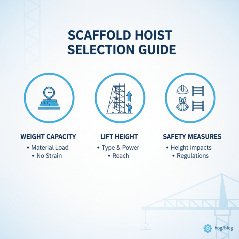 Top 10 Scaffold Hoists for Efficient Construction Projects?