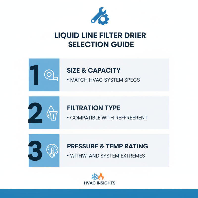 How to Choose the Right Liquid Line Filter Drier for Your HVAC System?
