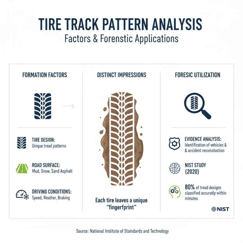 How to Identify Different Tire Track Patterns for Forensic Analysis?