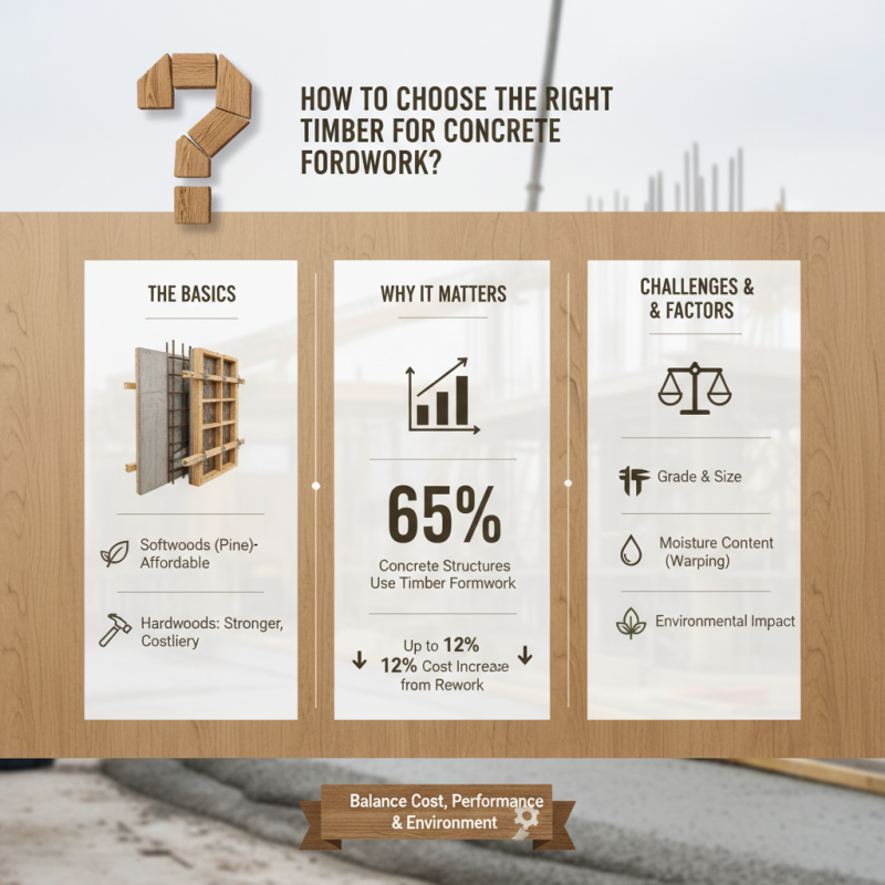 How to Choose the Right Timber for Concrete Formwork?
