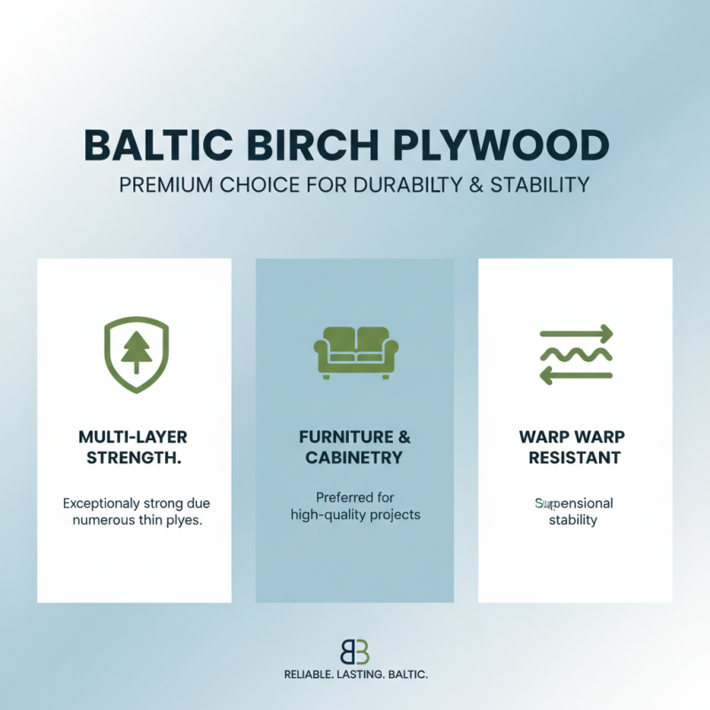 Why Choose Baltic Birch Plywood for Your Next Project?