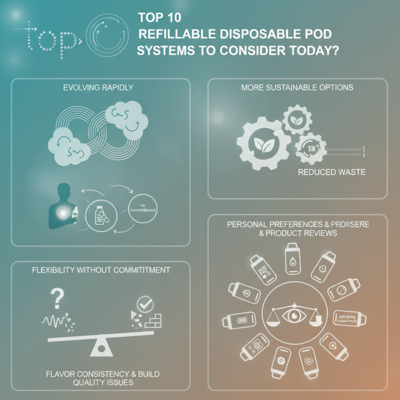 Top 10 Refillable Disposable Pod Systems to Consider Today?