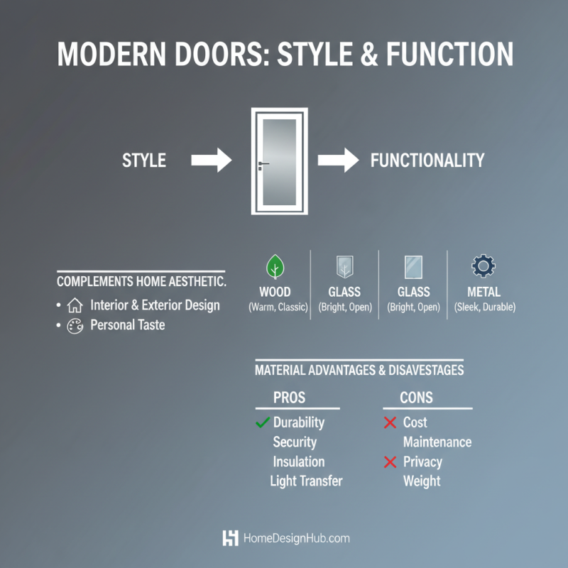How to Choose the Perfect Modern Doors for Your Home?