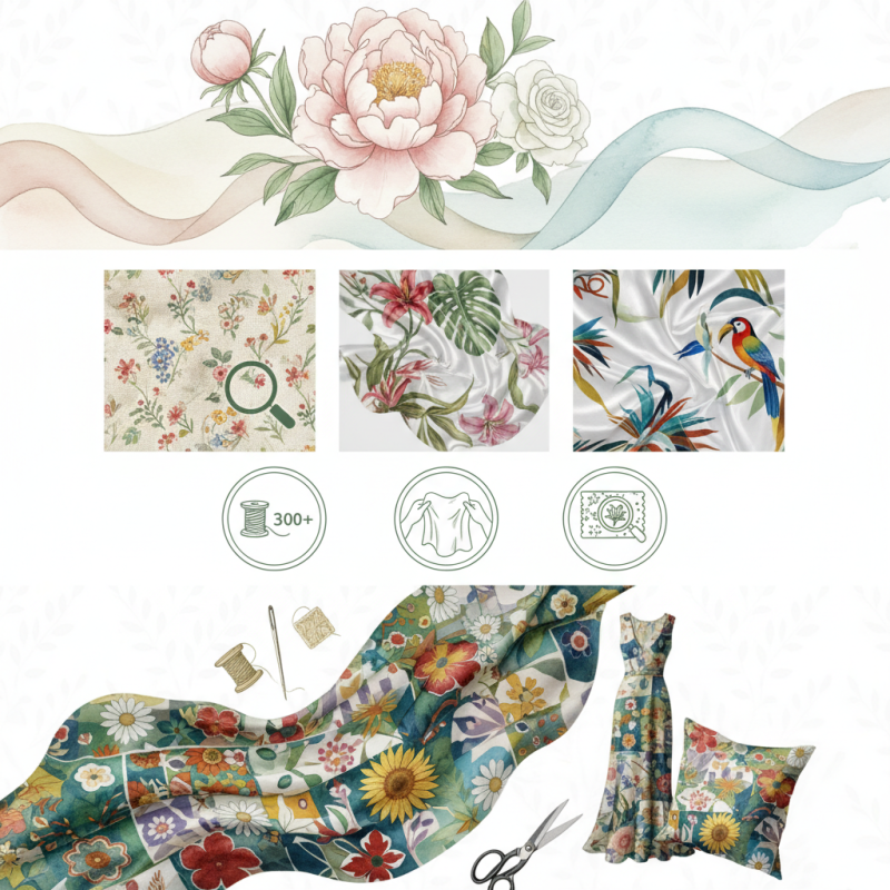 2026 How to Choose the Best Floral Print Silk Fabric for Your Projects?
