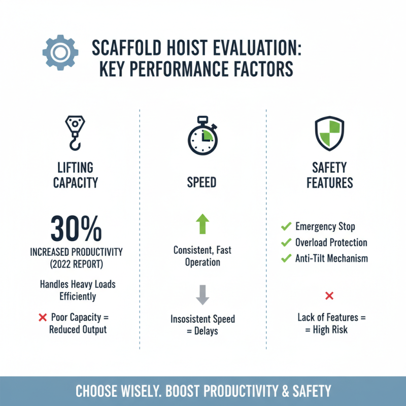 Top 10 Scaffold Hoists for Efficient Construction Projects?