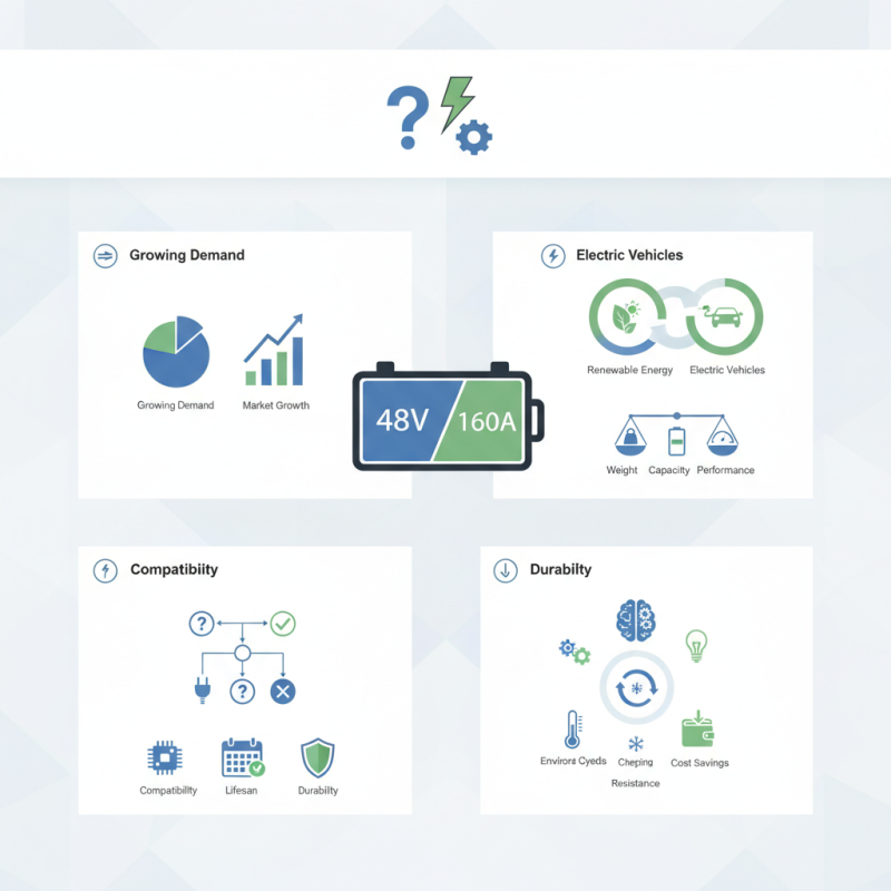 How to Choose the Right 48 V 160 Amp Battery for Your Needs?