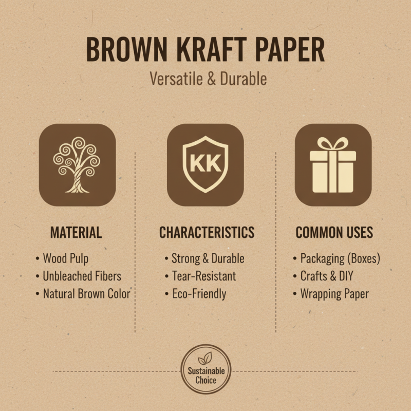 What is Brown Kraft Paper Roll and How is it Used?