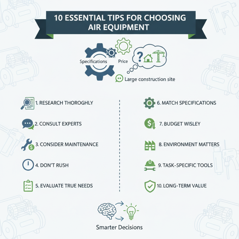 10 Essential Tips for Choosing the Right Air Equipment for Your Needs?