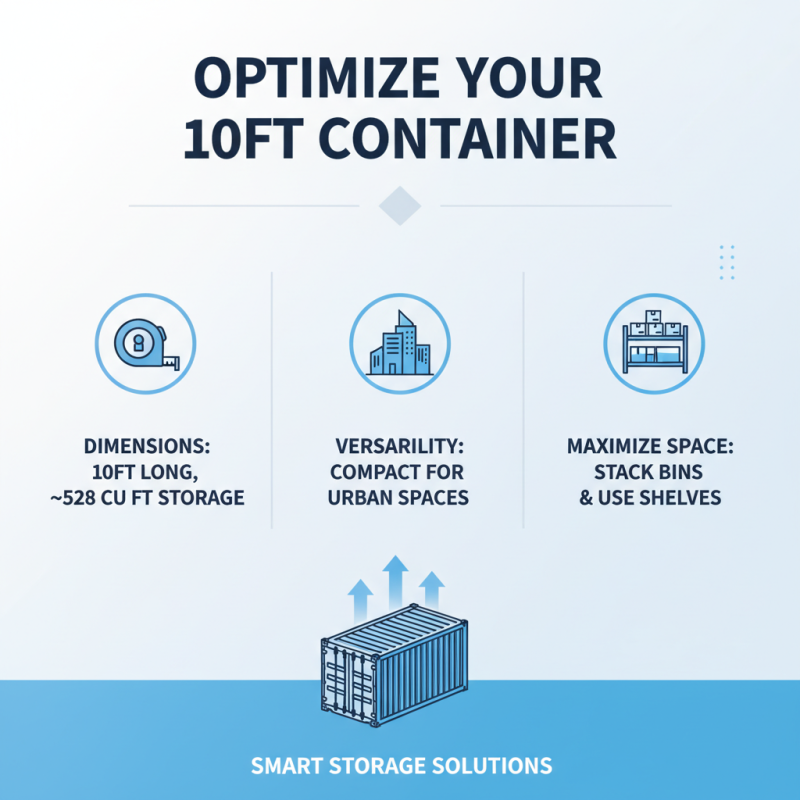 2026 How to Optimize Your Space Using a 10ft Container?