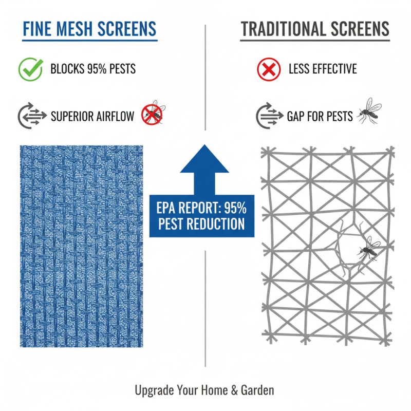 Why Choose a Fine Mesh Screen for Your Home or Garden?