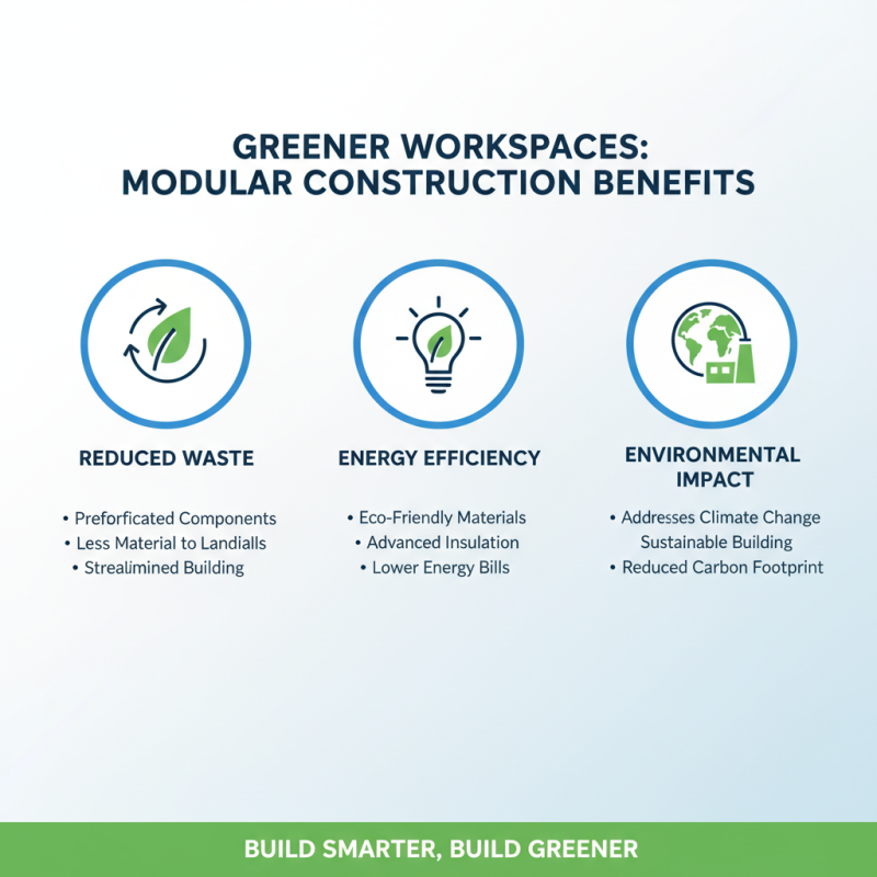 Top Benefits of Modular Construction Offices for Modern Workspaces?