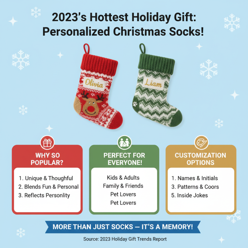 Personalized Christmas Socks Tips for Unique Gifts Ideas