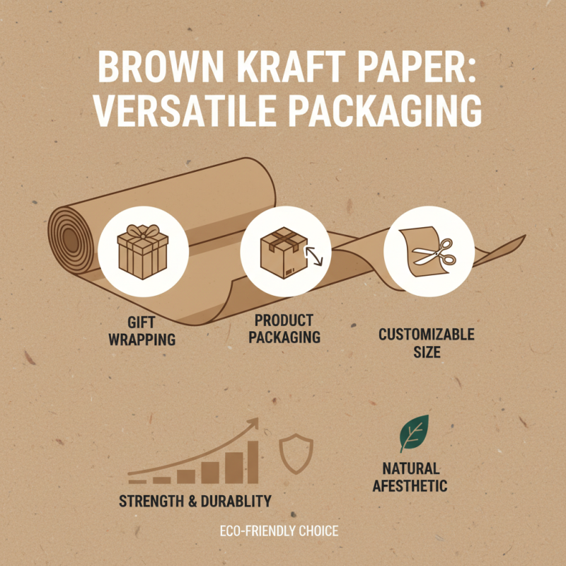 What is Brown Kraft Paper Roll and How is it Used?