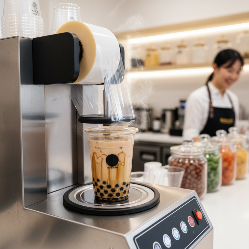 What is a Bubble Tea Sealing Machine and How Does it Work?