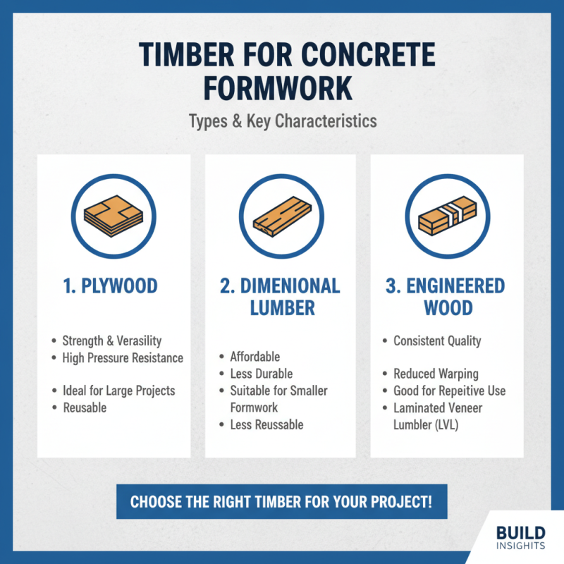 How to Choose the Right Timber for Concrete Formwork?
