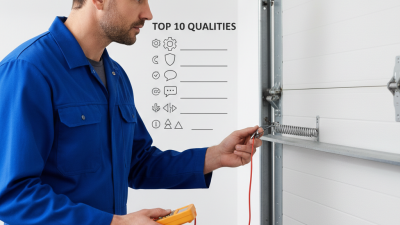 Top 10 Qualities to Look for in a Garage Door Technician?