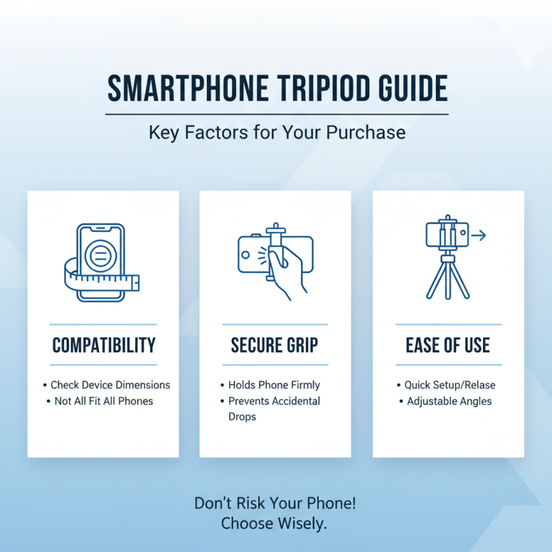 How to Choose the Best Tripod Mobile for Your Smartphone?