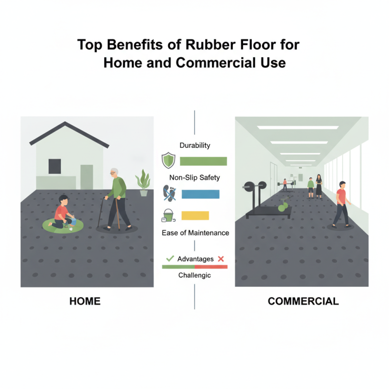 Top Benefits of Rubber Floor for Home and Commercial Use?