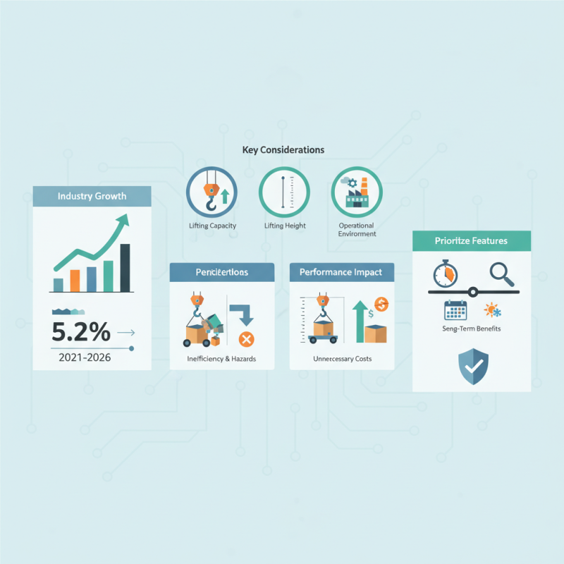 How to Choose the Right Electric Monorail Hoist for Your Needs?