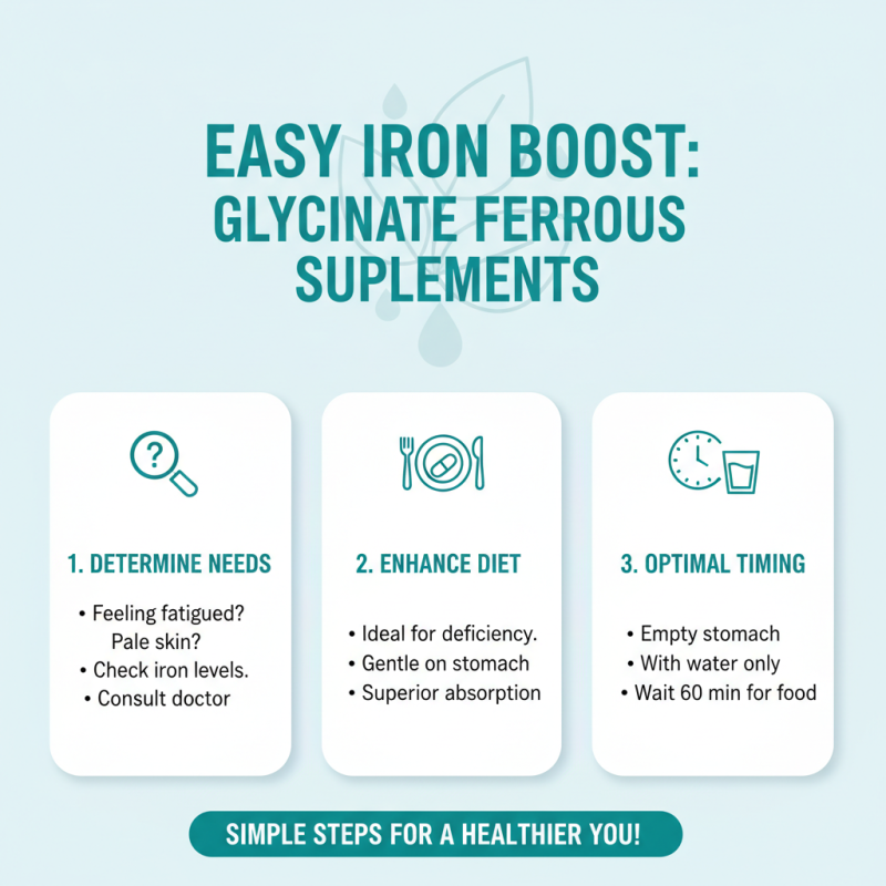 2026 Best Glycinate Ferrous Supplements for Optimal Health Choices?
