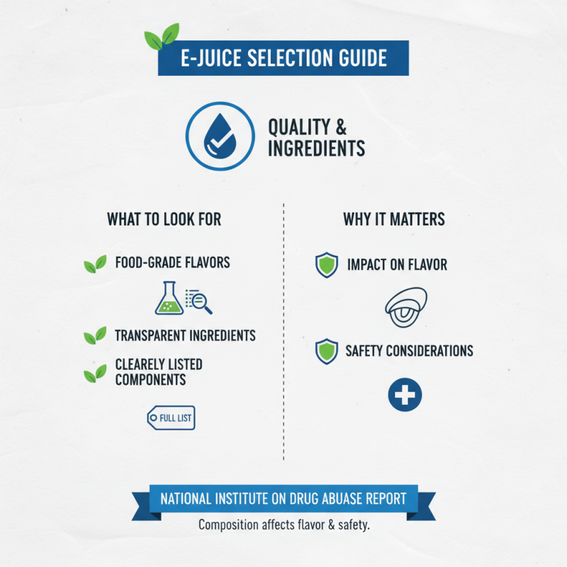 How to Choose the Best Drink Flavor E Juice for Vaping?