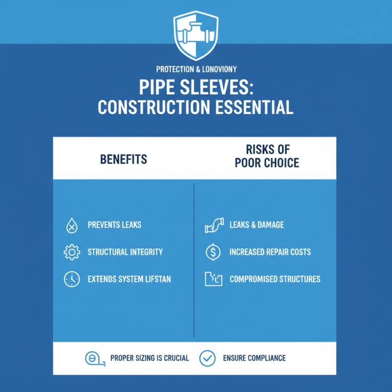 How to Choose the Right Pipe Sleeve for Your Project?