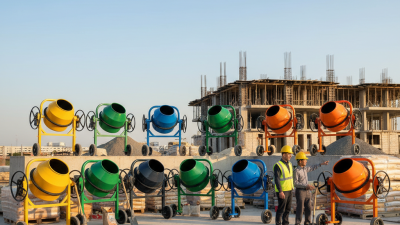 Top 10 Electric Cement Mixers You Should Consider Today?