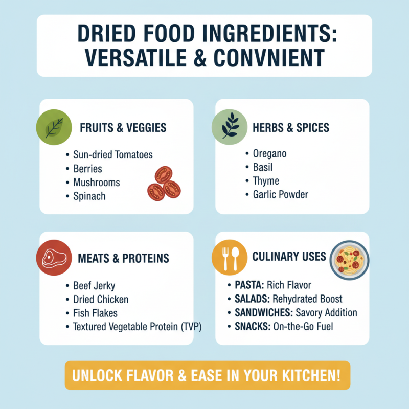 How to Use Dried Food Ingredients in Everyday Cooking?