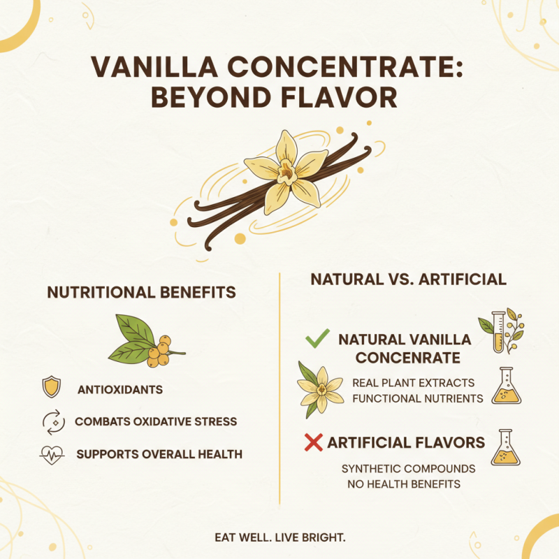 Why Choose Vanilla Concentrate for Your Cooking and Baking Needs?