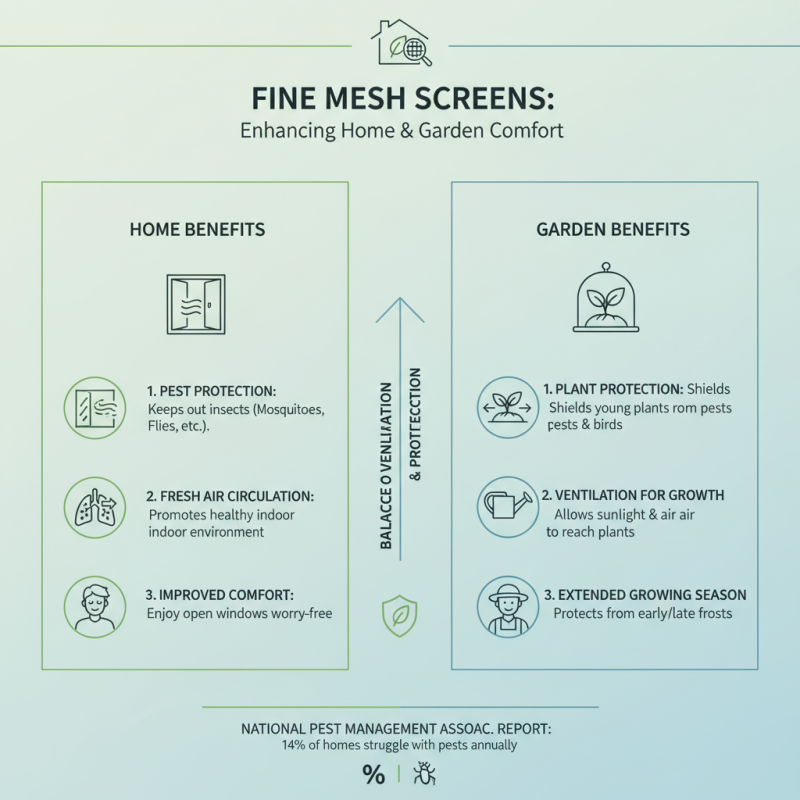 Why Choose a Fine Mesh Screen for Your Home or Garden?