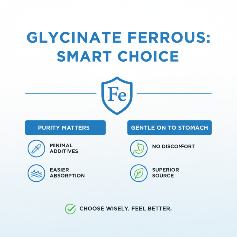 2026 Best Glycinate Ferrous Supplements for Optimal Health Choices?