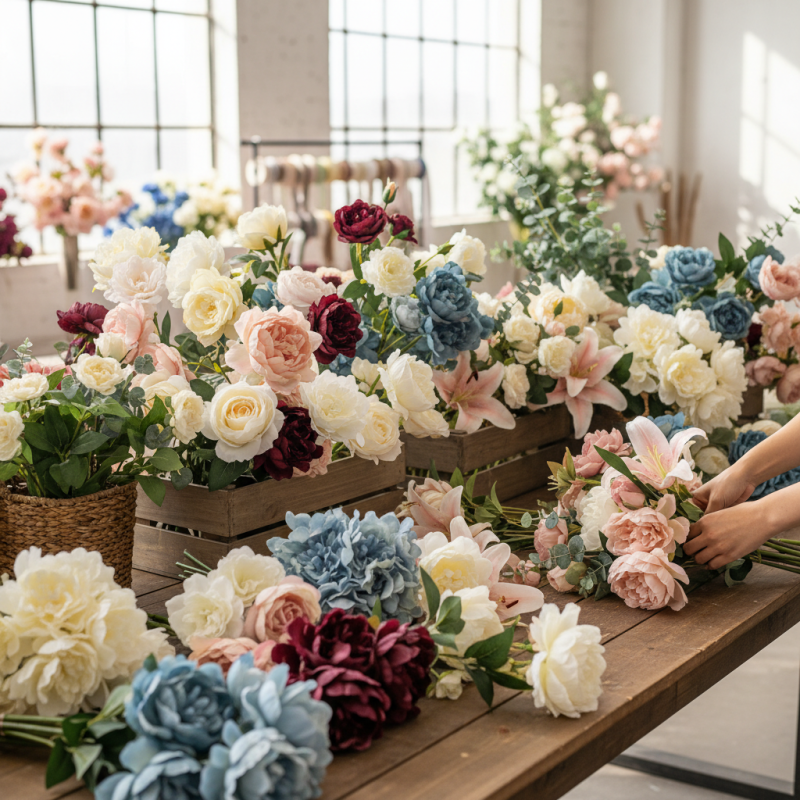 How to Choose the Best Fake Flowers In Bulk for Events?