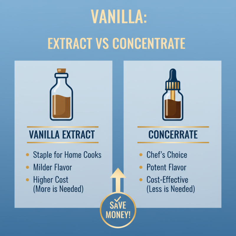 Why Choose Vanilla Concentrate for Your Cooking and Baking Needs?