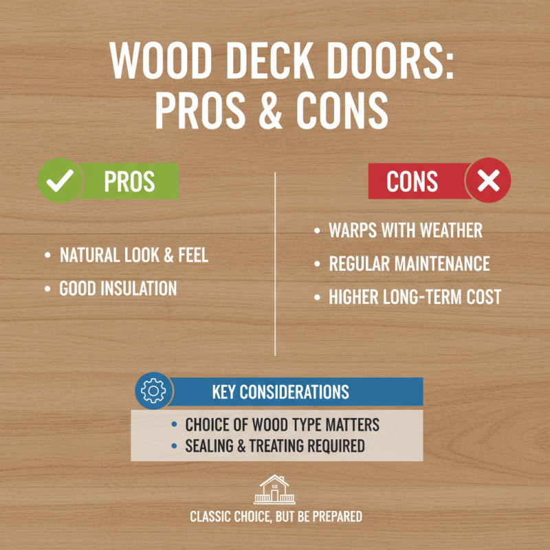 What is the Best Material for Deck Doors?