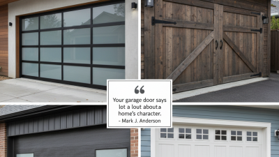 2026 Best Garage Door Designs Trends for Your Home?