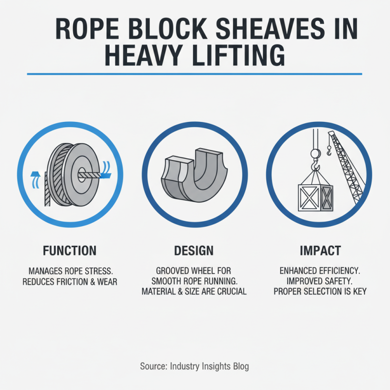 Why are Rope Block Sheaves Essential for Heavy Lifting?