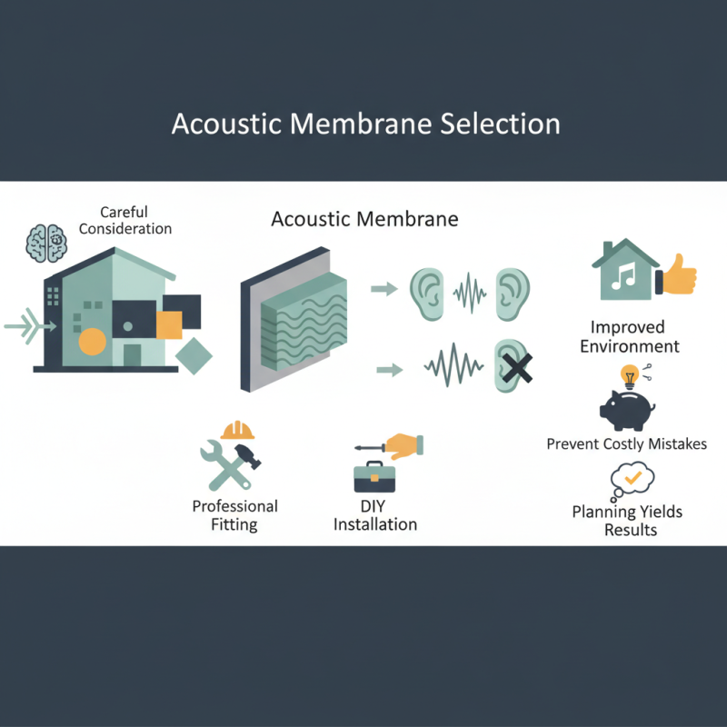 10 Essential Tips for Choosing the Right Acoustic Membrane for Your Space?