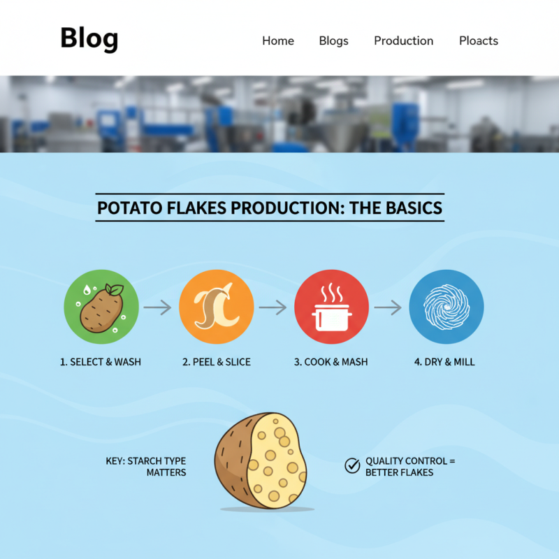 How to Set Up a Potato Flakes Processing Line Efficiently?