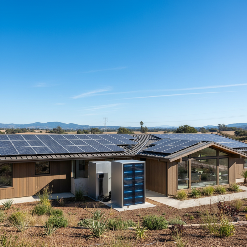 How to Build a Solar Array With Battery Storage for Energy Independence?