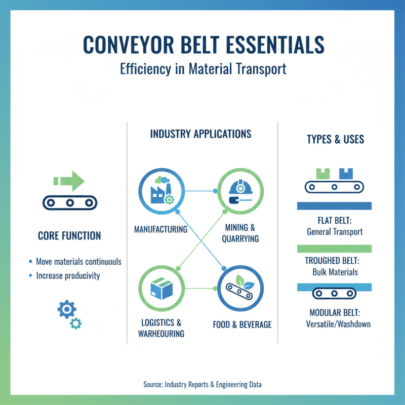 What are the Top Types of Conveyor Belts Used in Industries?