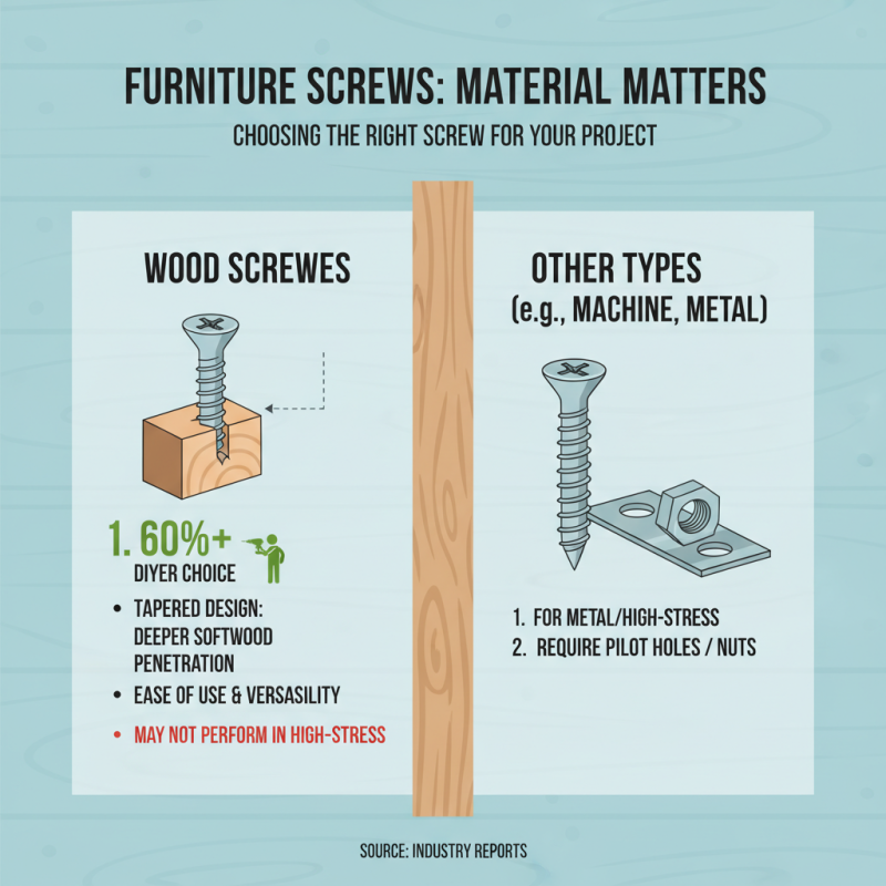 How to Choose the Right Furniture Screw for Your Project?