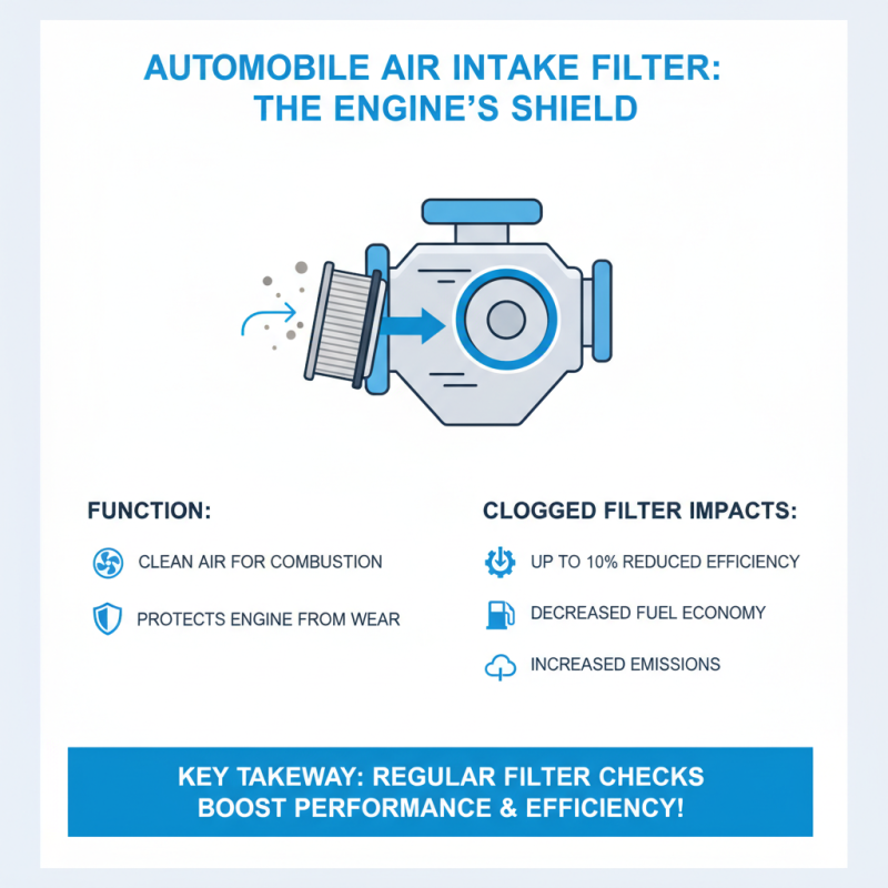 What is an Automobile Air Intake Filter and How Does It Work?