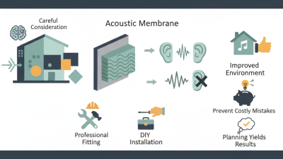 10 Essential Tips for Choosing the Right Acoustic Membrane for Your Space?
