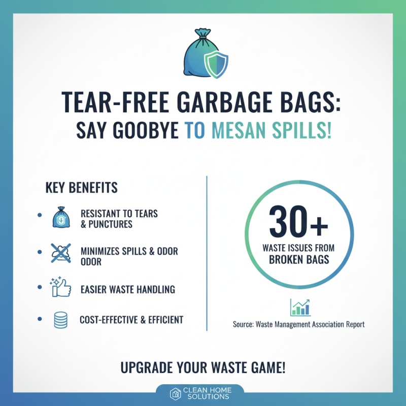 2026 How to Choose the Best Tear-free Garbage Bags for Your Needs?