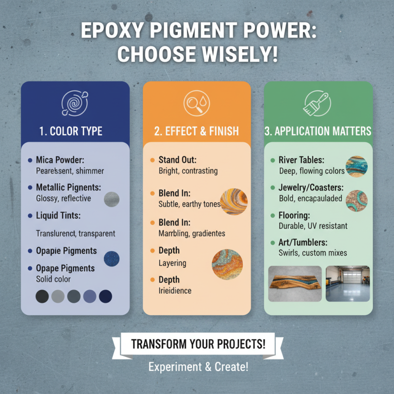 How to Use Pigment Powder for Epoxy Projects?
