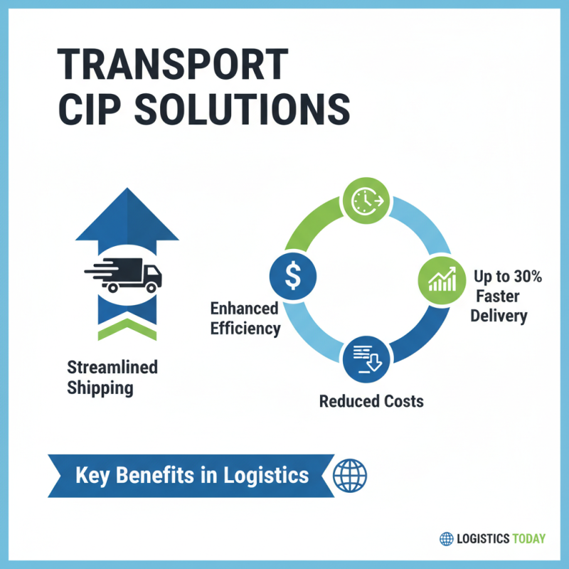 Top 10 Transport CIP Solutions for Efficient Shipping