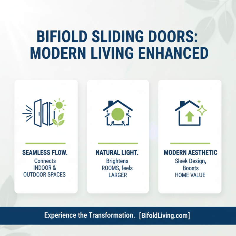 Why Choose Bifold Sliding Doors for Your Home Enhancement?